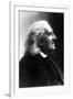 Profile of Franz Liszt, Hungarian Composer and Pianist, 1811-1886-null-Framed Photographic Print