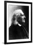 Profile of Franz Liszt, Hungarian Composer and Pianist, 1811-1886-null-Framed Photographic Print