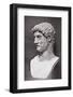 Profile of Hadrian Bust-null-Framed Photographic Print