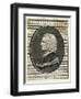 Profile of John Harrison Inventor of the Timekeeper-null-Framed Giclee Print