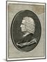 Profile of John Harrison Inventor of the Timekeeper-null-Mounted Giclee Print