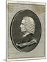 Profile of John Harrison Inventor of the Timekeeper-null-Mounted Giclee Print