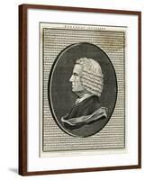 Profile of John Harrison Inventor of the Timekeeper-null-Framed Giclee Print