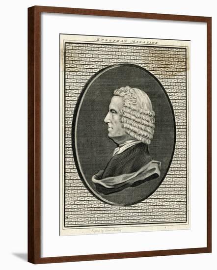 Profile of John Harrison Inventor of the Timekeeper-null-Framed Giclee Print