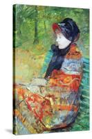 Profile of Lydia-Mary Cassatt-Stretched Canvas