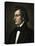 Profile of the Polish Born French Music Composer Chopin-null-Stretched Canvas