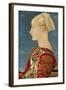 Profile Portrait of a Young Lady, 1465-Antonio Pollaiuolo-Framed Giclee Print