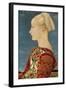 Profile Portrait of a Young Lady, 1465-Antonio Pollaiuolo-Framed Giclee Print