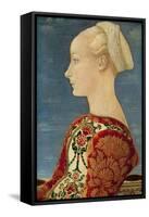 Profile Portrait of a Young Lady, 1465-Antonio Pollaiuolo-Framed Stretched Canvas