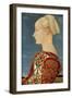 Profile Portrait of a Young Lady, 1465-Antonio Pollaiuolo-Framed Giclee Print