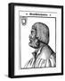 Profile Portrait of Albrecht Durer, 1527-Erhard Schön-Framed Giclee Print