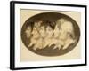 Profile Portrait of Augustin and His Family-Jean-Baptiste-Jacques Augustin-Framed Giclee Print