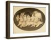 Profile Portrait of Augustin and His Family-Jean-Baptiste-Jacques Augustin-Framed Giclee Print