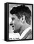 Profile Portrait of Robert Kennedy, April 29, 1968-null-Framed Stretched Canvas