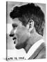 Profile Portrait of Robert Kennedy, April 29, 1968-null-Stretched Canvas