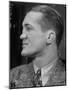 Profile Portrait of Welter Weight Champion Ferdinand Zivic Proudly Displaying His Crooked Nose-Alfred Eisenstaedt-Mounted Photographic Print