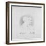 Profile Portraits of Wellington and Blücher, 1817-George Jones-Framed Giclee Print