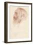 'Profile Study', c1921-Philip A de Laszlo-Framed Giclee Print