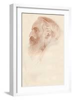 'Profile Study', c1921-Philip A de Laszlo-Framed Giclee Print