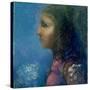 Profile-Odilon Redon-Stretched Canvas