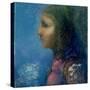 Profile-Odilon Redon-Stretched Canvas