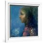 Profile-Odilon Redon-Framed Giclee Print