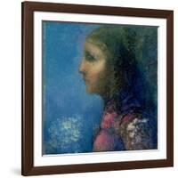 Profile-Odilon Redon-Framed Giclee Print