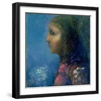 Profile-Odilon Redon-Framed Giclee Print