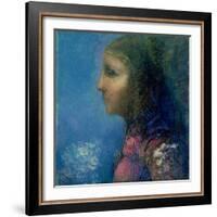 Profile-Odilon Redon-Framed Giclee Print