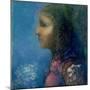 Profile-Odilon Redon-Mounted Giclee Print