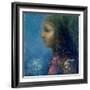 Profile-Odilon Redon-Framed Giclee Print