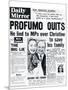 Profumo Quits; He Lied to MPs Over Christine to Save His Fanily-null-Mounted Photographic Print