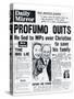 Profumo Quits; He Lied to MPs Over Christine to Save His Fanily-null-Stretched Canvas