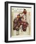 Program of the Russian Ballets Company-Leon Bakst-Framed Art Print