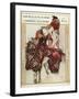 Program of the Russian Ballets Company-Leon Bakst-Framed Art Print