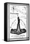 Program Souvenir for Statue of Liberty-null-Framed Stretched Canvas