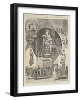 Programme for an Italian Production of the Opera 'Carmen', by Georges Bizet (1838-75) 1880-Nelli Centenari-Framed Giclee Print