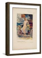 Programme for Banquet, 'Die Zukunft' ('The Future') 1905 (Photogravure on Menu Card)-Hubert von Herkomer-Framed Giclee Print