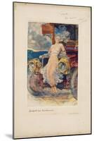 Programme for Banquet, 'Die Zukunft' ('The Future') 1905 (Photogravure on Menu Card)-Hubert von Herkomer-Mounted Giclee Print