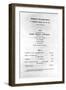 Programme for Beethoven's Grand Choral Symphony, 1852-null-Framed Art Print