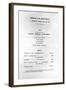 Programme for Beethoven's Grand Choral Symphony, 1852-null-Framed Art Print