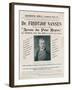 Programme for Dr Fridtjof Nansen Lecture, across the Polar Region-null-Framed Photographic Print