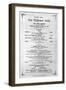 Programme for Exeter Hall, London, 1852-null-Framed Art Print