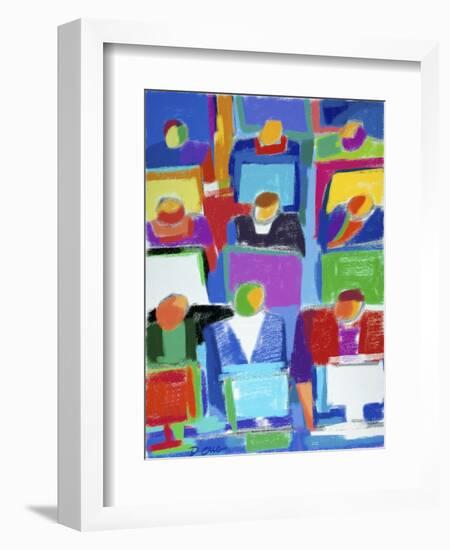 Programmers-Diana Ong-Framed Giclee Print