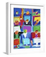 Programmers-Diana Ong-Framed Giclee Print