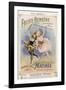 Programmes a Programme Cover for the Famous Folies Bergere Cabaret in Paris-null-Framed Photographic Print