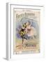 Programmes a Programme Cover for the Famous Folies Bergere Cabaret in Paris-null-Framed Photographic Print