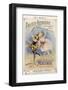 Programmes a Programme Cover for the Famous Folies Bergere Cabaret in Paris-null-Framed Photographic Print