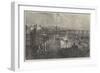 Progress of the Thames Embankment, View from Westminster Bridge-null-Framed Giclee Print