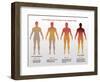 Progression of Ebola, Illustration-Gwen Shockey-Framed Giclee Print